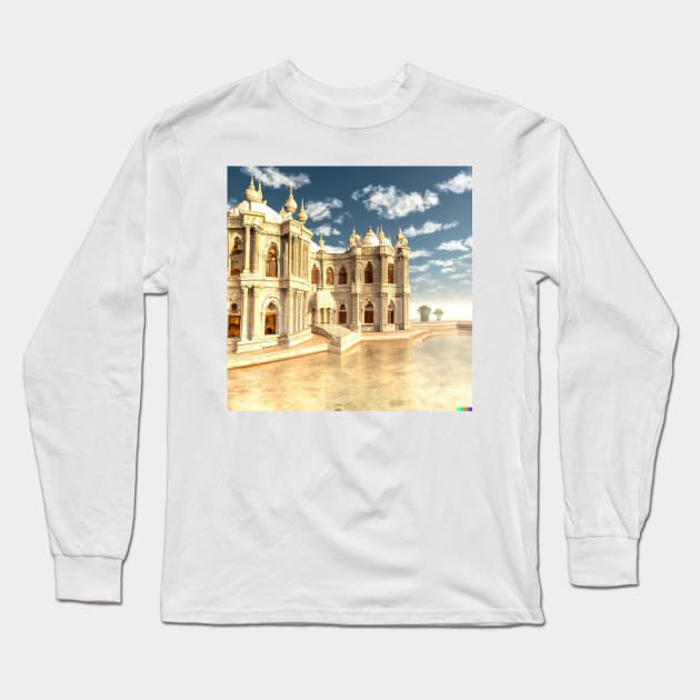 A palace in heaven Long Sleeve T-Shirt by ramith-concept